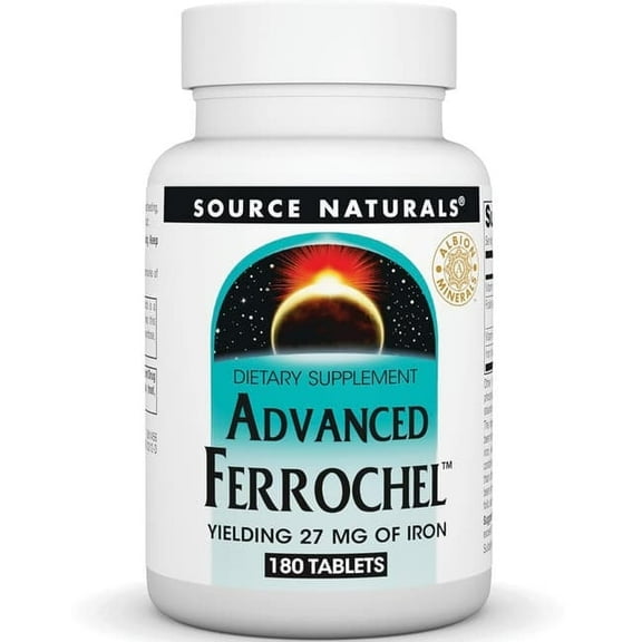 Source Naturals Advanced Ferrochel 180 Tablet