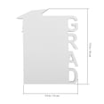 thumbnail image 2 of HEALEEP Sublimation Blank Graduation Photo Design For Table Centerpiece Decor For Graduation And Keepsakes, 2 of 7