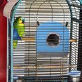thumbnail image 1 of OULII Nido Suspendido Azul Para Pájaros Con Material Resistente Y Para, 1 of 6