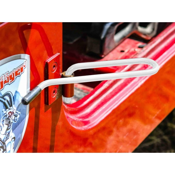 Steinjäger Exterior Accessories Wrangler YJ 1987-1995 Foot Pegs Cloud White