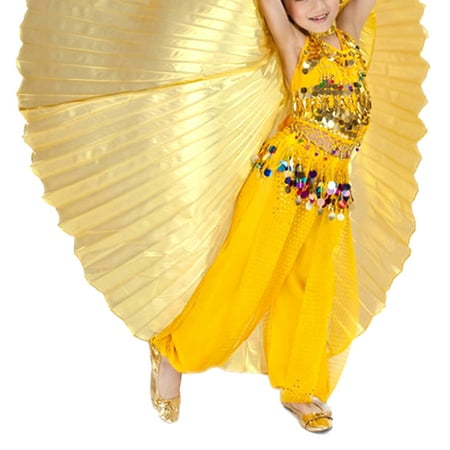 BellyLady Exotic Belly Dance Isis Wings for Children Kids-Gold