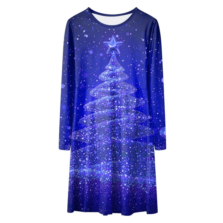 white christmas dresses Margaret Long Sleeve Smocked Christmas Dress