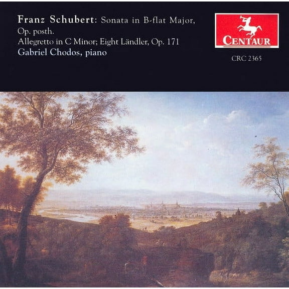 Gabriel Chodos - Sonata B FLT Posth / Allegretto C / 8 Landler - Music & Performance - CD