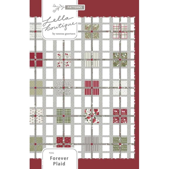 Lella Boutique Forever Plaid Quilt Pattern LB216