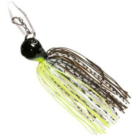 UPC: 0879044004486 | Z-Man CBSB38-08 Chatter Jack Hammer Stealthblade 3/8Oz Bhite Delig Fishing Lure