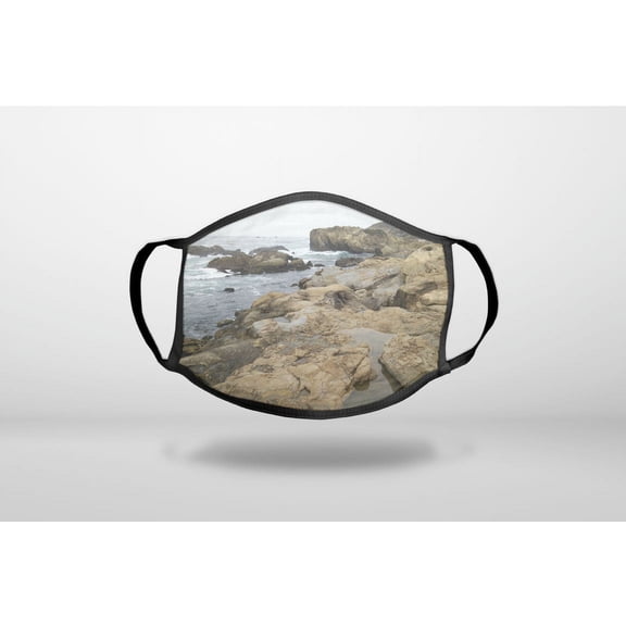 Point Lobos Reserve - 3-Ply Reusable Soft Cloth Face Covering, Unisex, Cotton Inner Layer