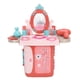 thumbnail image 4 of Juego de tocador para niñas, juego de simulación 3 en 1, juego de mesa de maquillaje para niños con maleta para niños y niñas, 4 of 9
