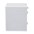 thumbnail image 3 of OSP Designs 22” White Metal File Cabinet, 3 of 5
