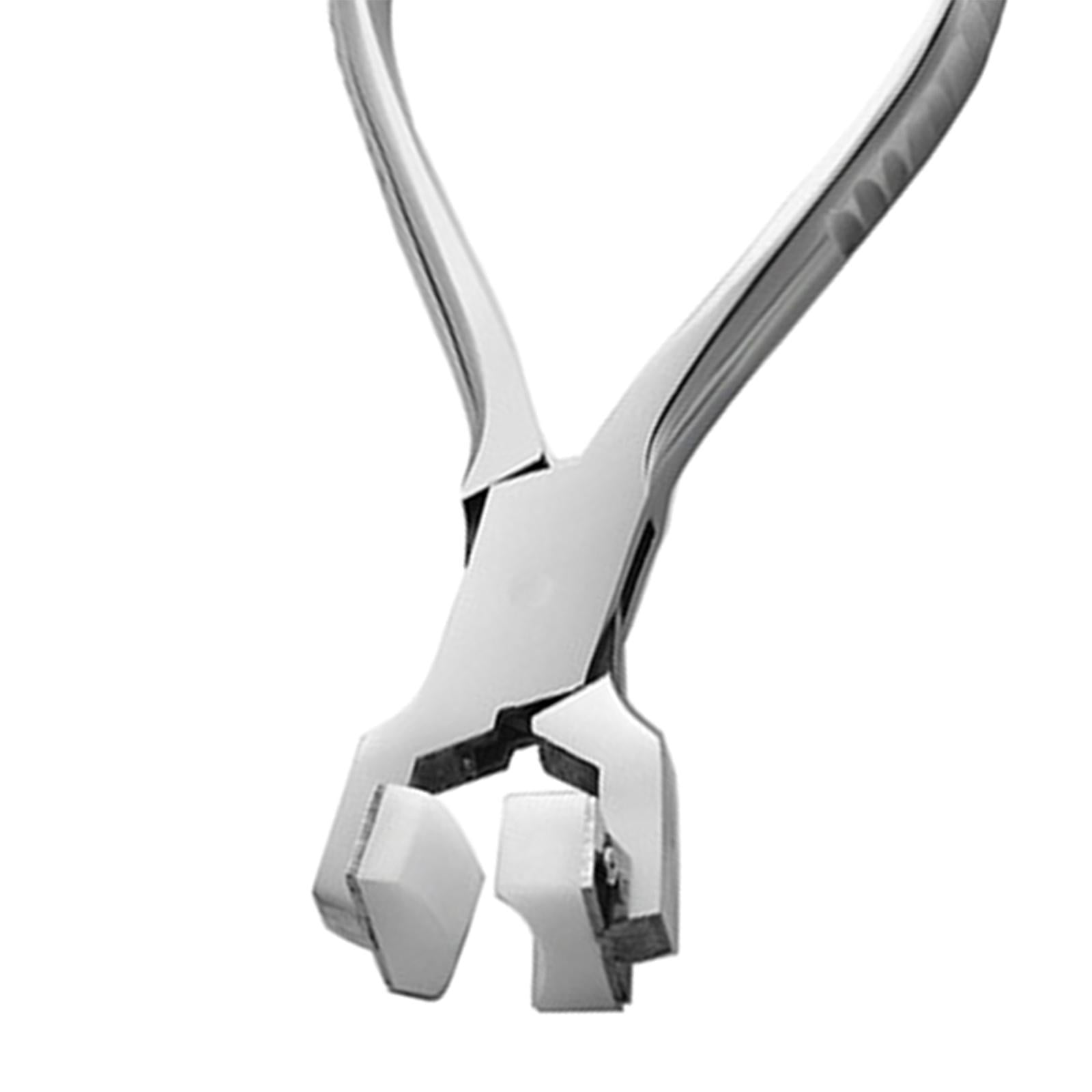 Milageto Portable Bracelet Pliers, Curved Jewelry Repair Ring, DIY Forming Bracelet Tool,