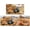 Fall-truck, variant on Fall Pumpkins Kitchen Rugs and Mats Set of 2, Farmhouse Kitchen Decor Anti-Fatigue Mats for Floor Decorations for Home, Fall Pumpkins Line Rug Washable Home 17"x27"+17"x47"