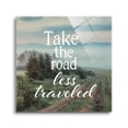 thumbnail image 1 of Road Less Traveled Pine Green Path 24 x 24 Glass Wall Hanging Sign, 1 of 4