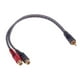 thumbnail image 3 of 1 unidad de 30cm, 1 RCA macho a 2 RCA hembra, Cable divisor OFC para sistema de Audio de coche Ndcxsfigh Nuevos Originales, 3 of 6