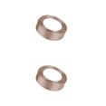 thumbnail image 3 of Wosthever Cinta para envolver regalos, suministro de ropa, accesorios para manualidades DIY, ancho de costura para festivales, cintas de poliéster, caqui 67 2piezas Wosthever CBP274021, 3 of 6