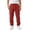 EM13_Wine, variant on Dwellite Boys Linen Pants Baggy Summer Beach Yoga Pant Loose Fit Elastic Waist Drawstring Casual Trousers with Pockets 5-15 Years Army Green 160