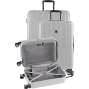 Swiss Gear Wanderlust Pro Lightweight Expandable Spinner, Grey, 3-Piece Set (20/24/28)