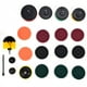 thumbnail image 1 of Juego de 20 cepillos para taladro con varilla de extensión y almohadillas de esponja para fregado a presión, kit de limpieza de cocina, 1 of 8
