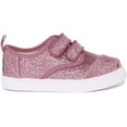 thumbnail image 2 of Toms Cordones Infant's Iridescent Glimmer Slip On Trainers In Pink Size 11, 2 of 6
