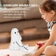 thumbnail image 2 of Estatua de perro fantasma paseando, figura de perro fantasma espeluznante de Halloween, estatuas de perro fantasma de Halloween, fantasma paseando a su perro fantasma, decoración de fantasmas de, 2 of 5