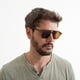 thumbnail image 5 of Baroc Super Star Brown Lentes de Sol Aviador Café Unisex UV400 Acetato Carey, 5 of 5