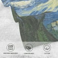 thumbnail image 2 of Coolnut Van Gogh The Starry Night Art Hand Towels Set of 2 Soft Absorbent Towel Hand Cloth, Cotton Fingertip Bath Towels for Home, Bathroom Hotel, Gym and Spa 28 X 16 in, 2 of 6