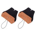 thumbnail image 4 of 2pcs Decorative Eyeglass Case Leather Eyeglass Container Portable Sunglasses Cases, 4 of 8