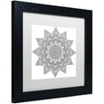 thumbnail image 2 of Trademark Fine Art "Sunny Day Mandala" Canvas Art by Kathy G. Ahrens, White Matte, Black Frame, 2 of 4