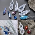 thumbnail image 4 of Handmade Earrings Keychain UV Resin Mould DIY Crafts Jewelry Mold Crystal Mold, 4 of 11
