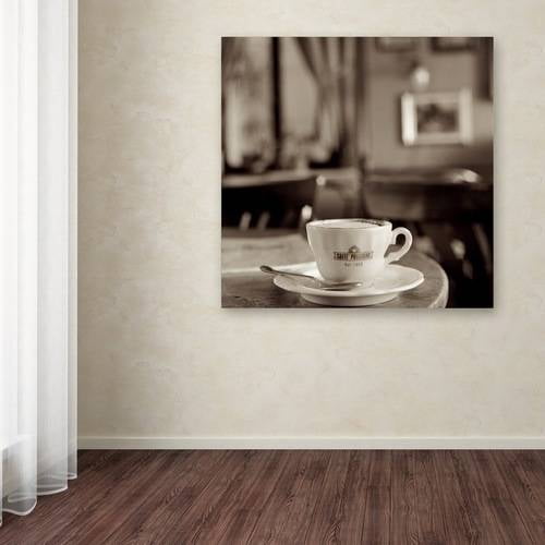 Trademark Fine Art "Tuscany Caffe IV" Canvas Art by Alan Blaustein