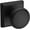 Black, variant on Baldwin Pv.Rou.Tsr Round Privacy Door Knob - Brass