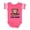 Football Pink and White, variant on Kayak Future Kayaker Boys or Girls Baby Bodysuit