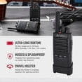 thumbnail image 4 of Walkie Talkies Cobra PX650 BCH6 recargables con alcance de 300 m, paquete de 6, 4 of 6