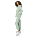 thumbnail image 3 of Cali1850 Women's Premium Cloud Fleece Zip-up Hoodie Long Sleeve Full Zip Hooded Jacket Casual Soft Cozy Top, 3 of 7