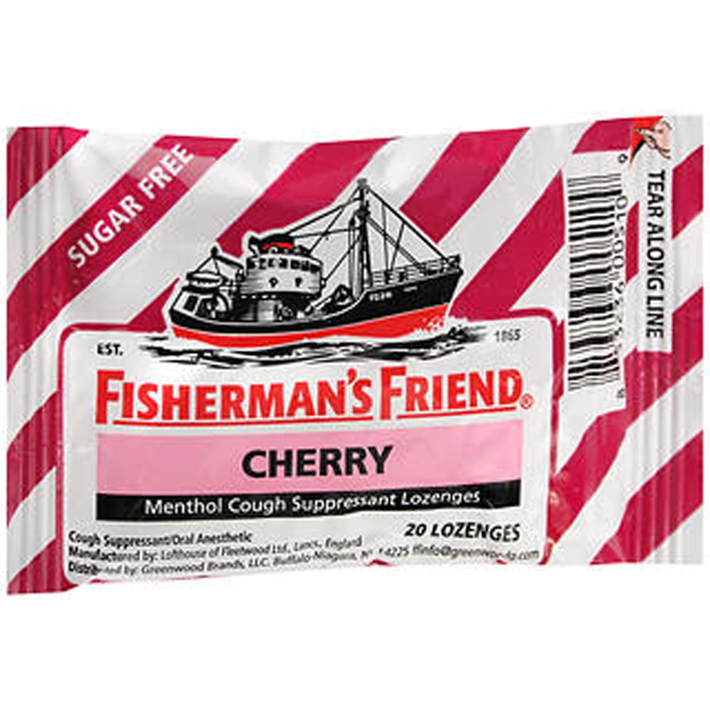 Fisherman's Friend Sugar Free Menthol Cough Suppressant Lozenges