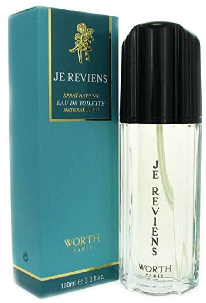 Worth Paris JE Reviens Eau De Toilette Spray, For Women 3.3 oz (Pack of 2)