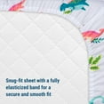 thumbnail image 7 of Wildkin Kids Microfiber Fitted Crib Sheet for Boys & Girls, 52 x 28 Inches (Dino Pals), 7 of 7