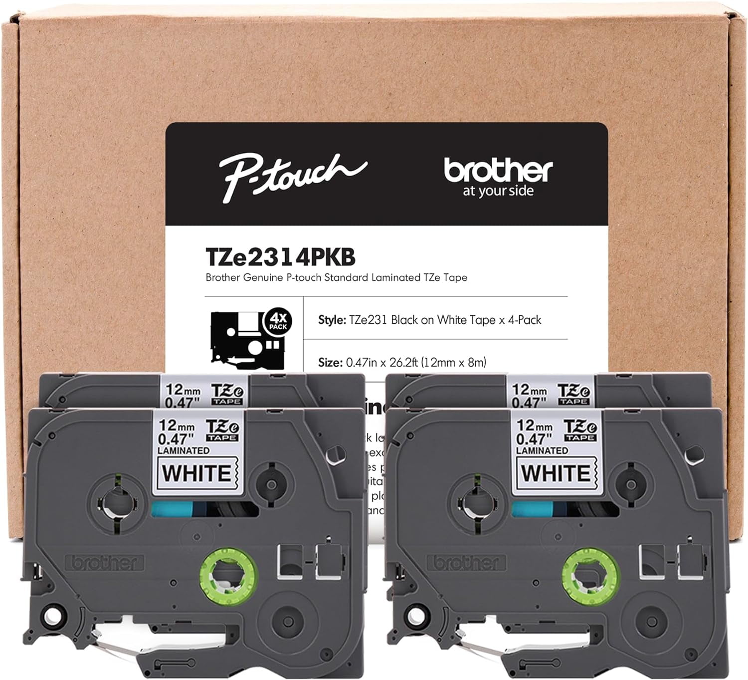 Brother P-Touch TZe-231 Label Maker Tape 0.47