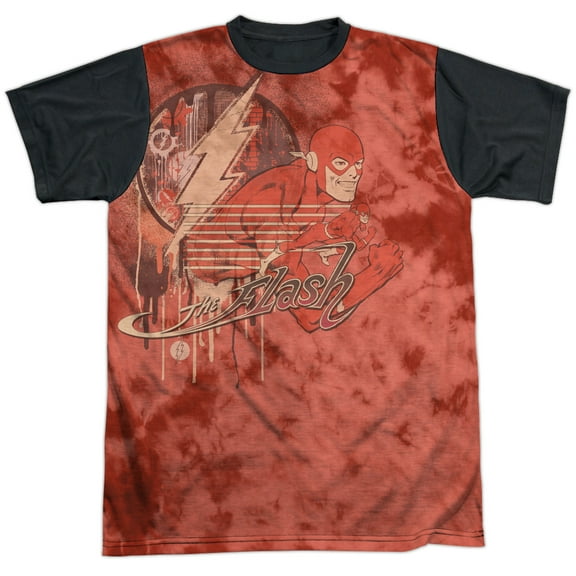 DC Flash Charge Ahead Unisex Adult Halloween Costume Sublimated T Shirt