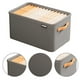 thumbnail image 5 of Organizador de almacenamiento Ygjytge para Sujetadores caja plegable para Pantalones Vaqueros gris M, 5 of 6
