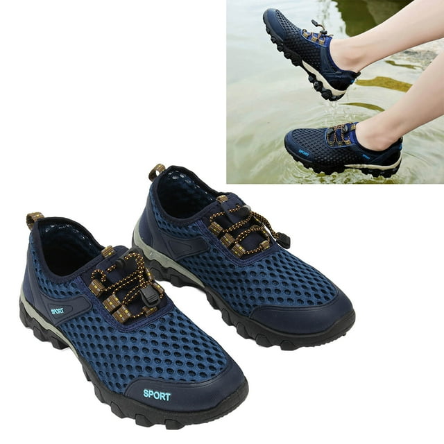 Zapatos Deportivos de Malla Transpirable, Tecnología de Protecció de Seguridad del Talón, Zapatos Deportivos Ligeros y Transirables con suela de Goma para correr, Adecuados