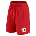 thumbnail image 2 of Men's Fanatics Red Calgary Flames Authentic Pro Rink Shorts, 2 of 4