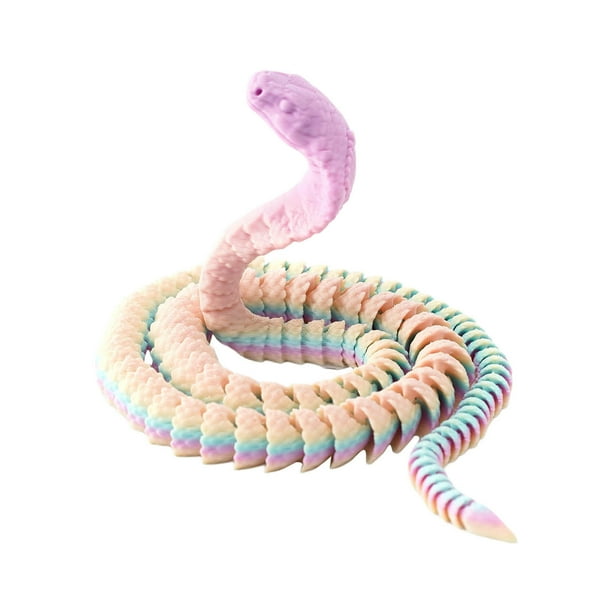 Animal de impresión 3D Junta flexible de cristal Juguete de escritorio administrativo para decoración del hogar Juguete de escritorio administrativo para decoración del hogar/