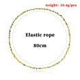 thumbnail image 2 of Women Waist Bead Chain Multi-layer Elastic Body Chain Belly Chain for Beach, 2 of 10
