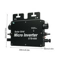 thumbnail image 2 of 600W Solar Inverter WiFi Control Automatic Identification Inverters to AC 120V Solar Grid Tie Inverter, 2 of 7