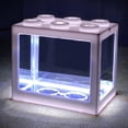 thumbnail image 3 of 2xMini Tank LED Light Clear Ornamento Acuario Oficina Escritorio Decoración, 3 of 8