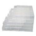 thumbnail image 3 of Jewelry Container Box, Jewelry Clear Container 120 Grids Sturdy Prevent Tangles 5 Layers  For Craft Beads, 3 of 8