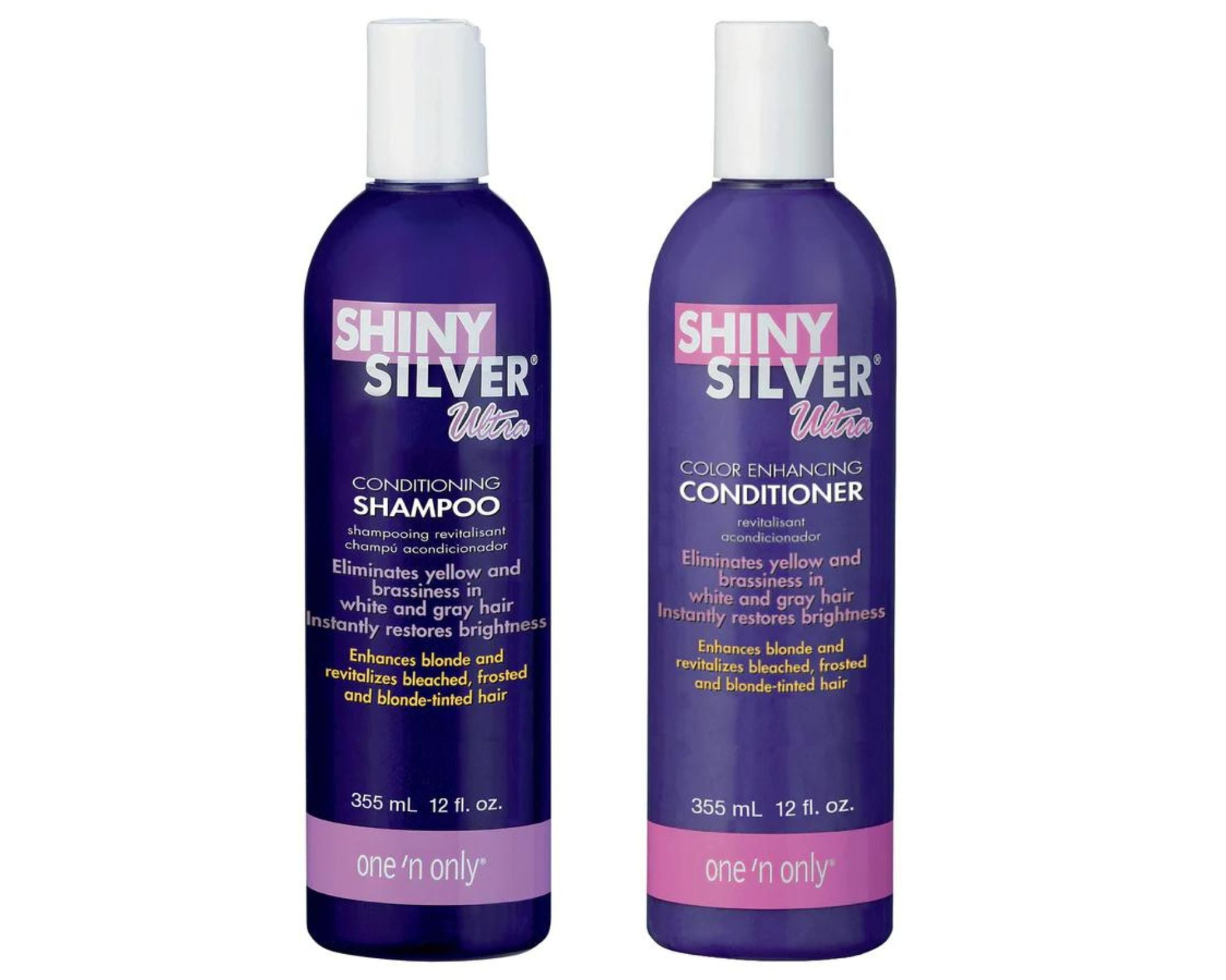 ONE N ONLY Shiny Silver (Shampoo+Conditioner) 12 oz