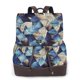thumbnail image 1 of Fotbe Abstract Blue Squares Mochila Bolso con Estampado para Mujer, Mochila Antirrobo de Nylon Impermeable, Bolsa Ligera de Hombro, 1 of 4