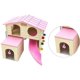 thumbnail image 4 of KAIYANG Cabaña de madera para animales: casa de hámster de doble capa, 4 of 4