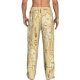 thumbnail image 3 of Bingfone World Map Mens All Over Print Sleep Pajama Pants-Medium, 3 of 9