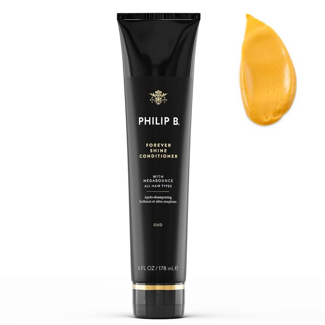 PHILIP B. Acondicionador para el cabello Forever Shine con notas de Pure Oud 6 oz. (178 ml) | Con Megabounce agrega volumen y brillo durante días para todo tipo de cabello